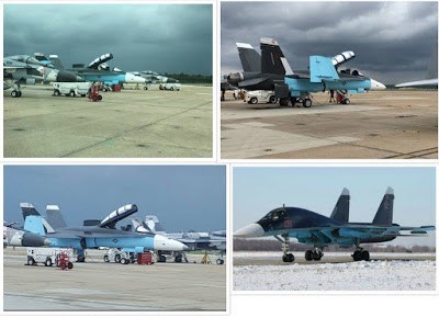Aviões americanos camuflados de caças russos